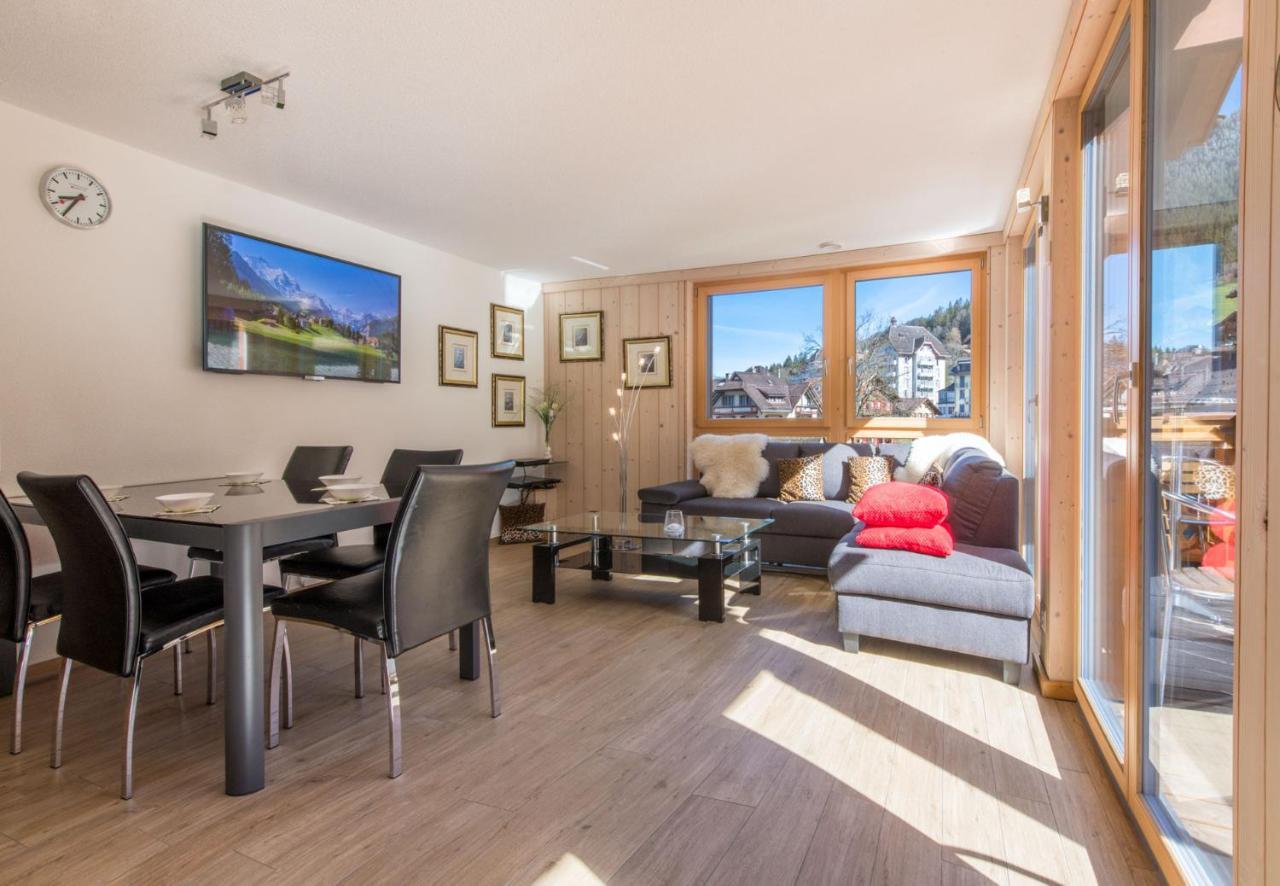 Chalet Belmont Wengen Buitenkant foto