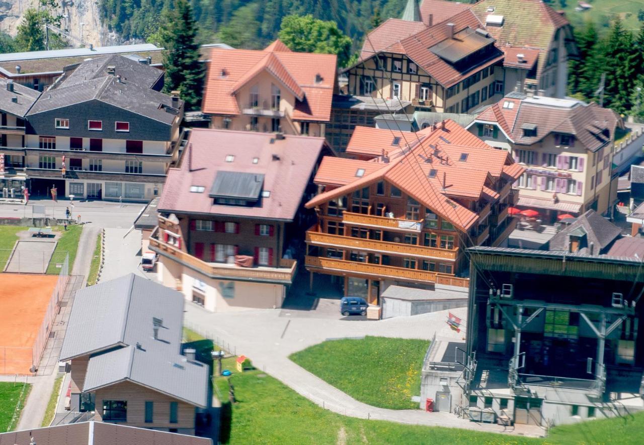 Chalet Belmont Wengen Buitenkant foto