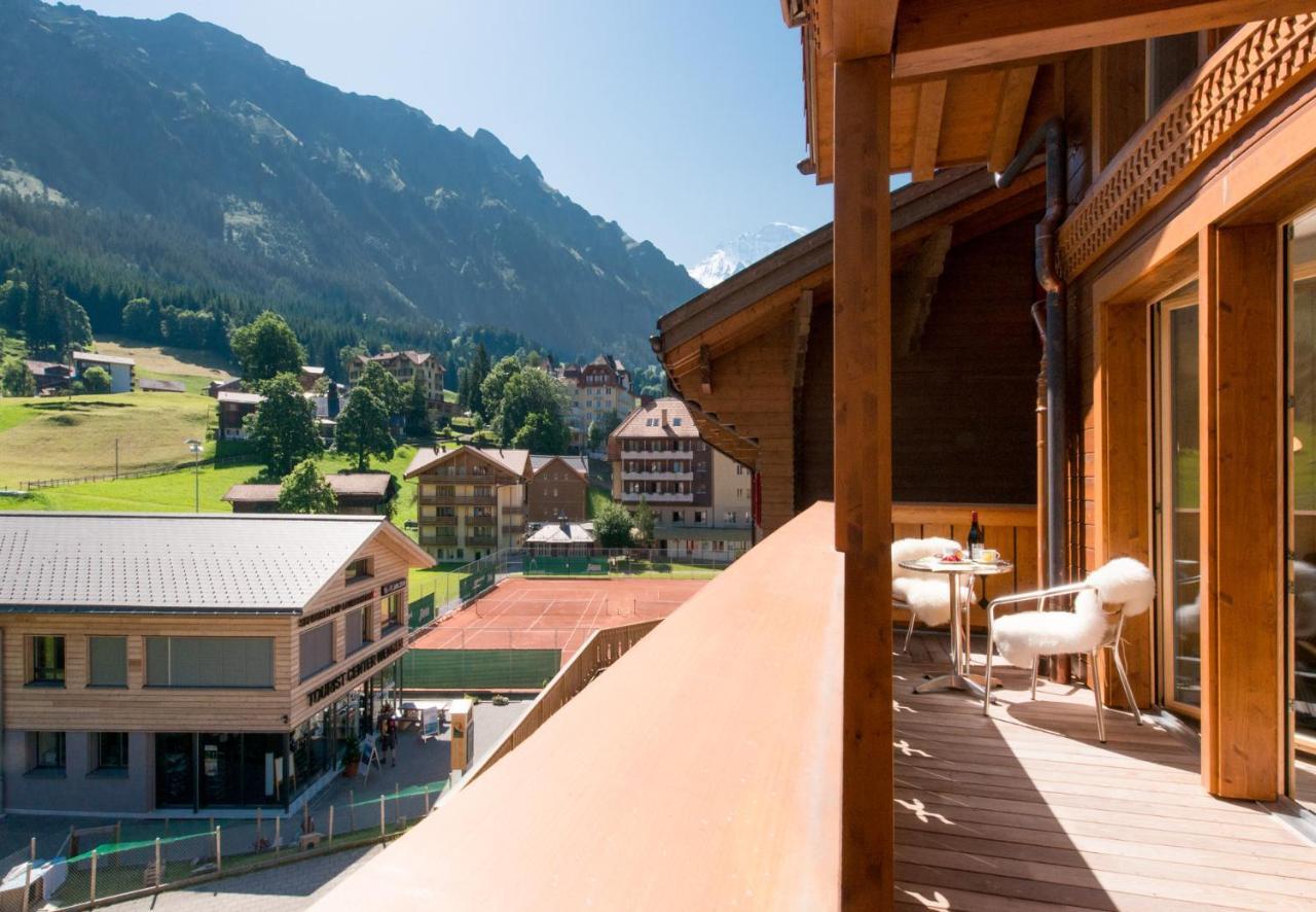 Chalet Belmont Wengen Buitenkant foto